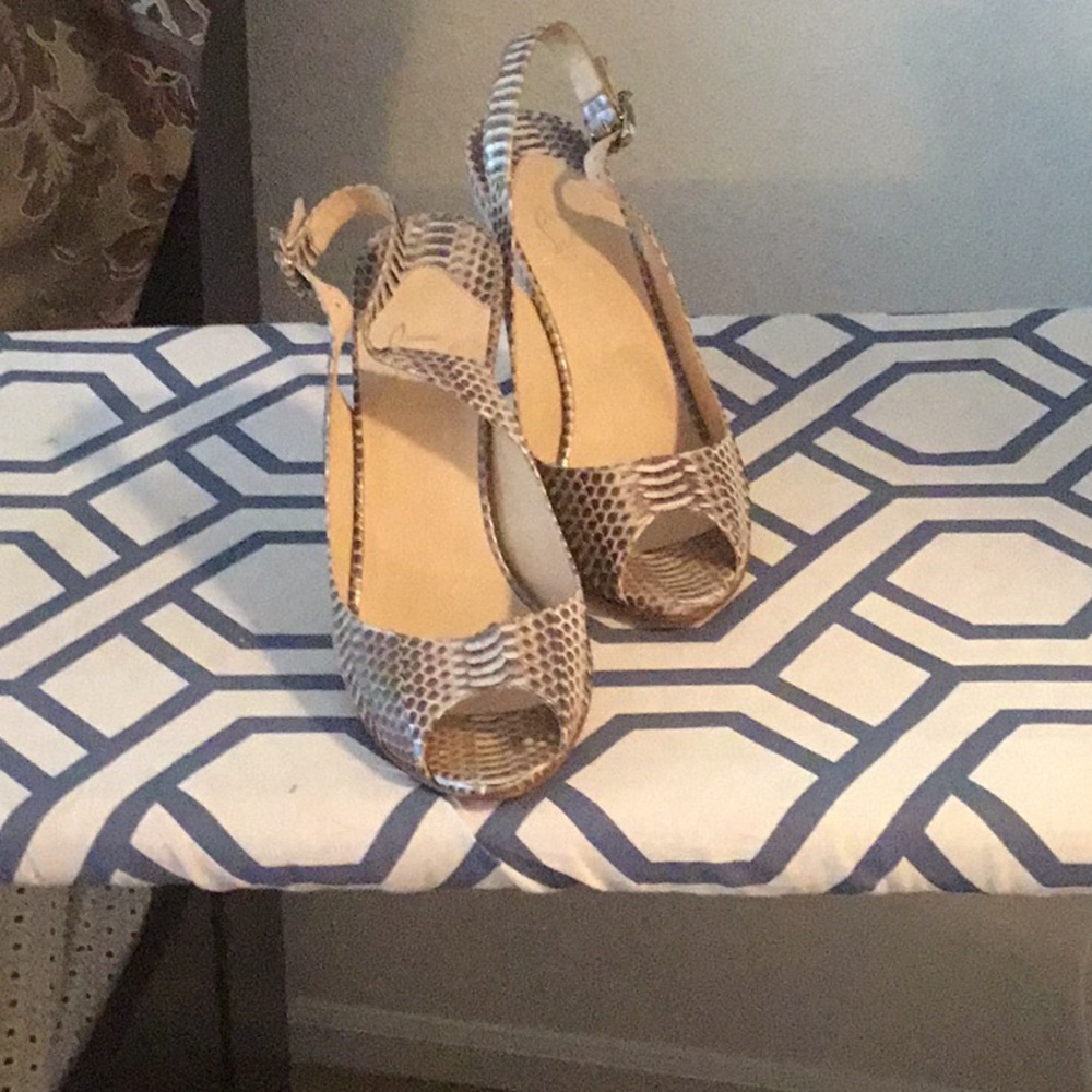 COPY - Wedges sling back